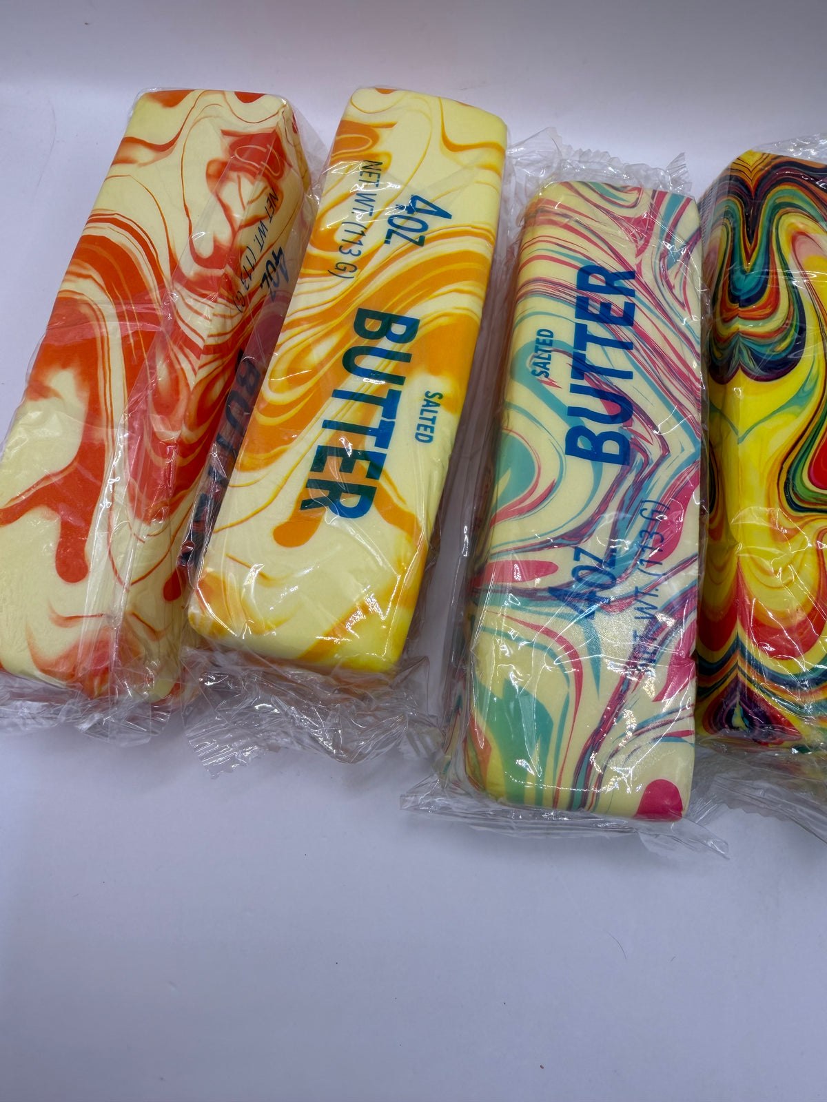 Squishy Butters Slow Rise Random Color Tie Dye