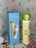 Mofusand Pineapple KAWAII Thermos Bottle 2-Way Straw / Pour Spout *CUTE*!!