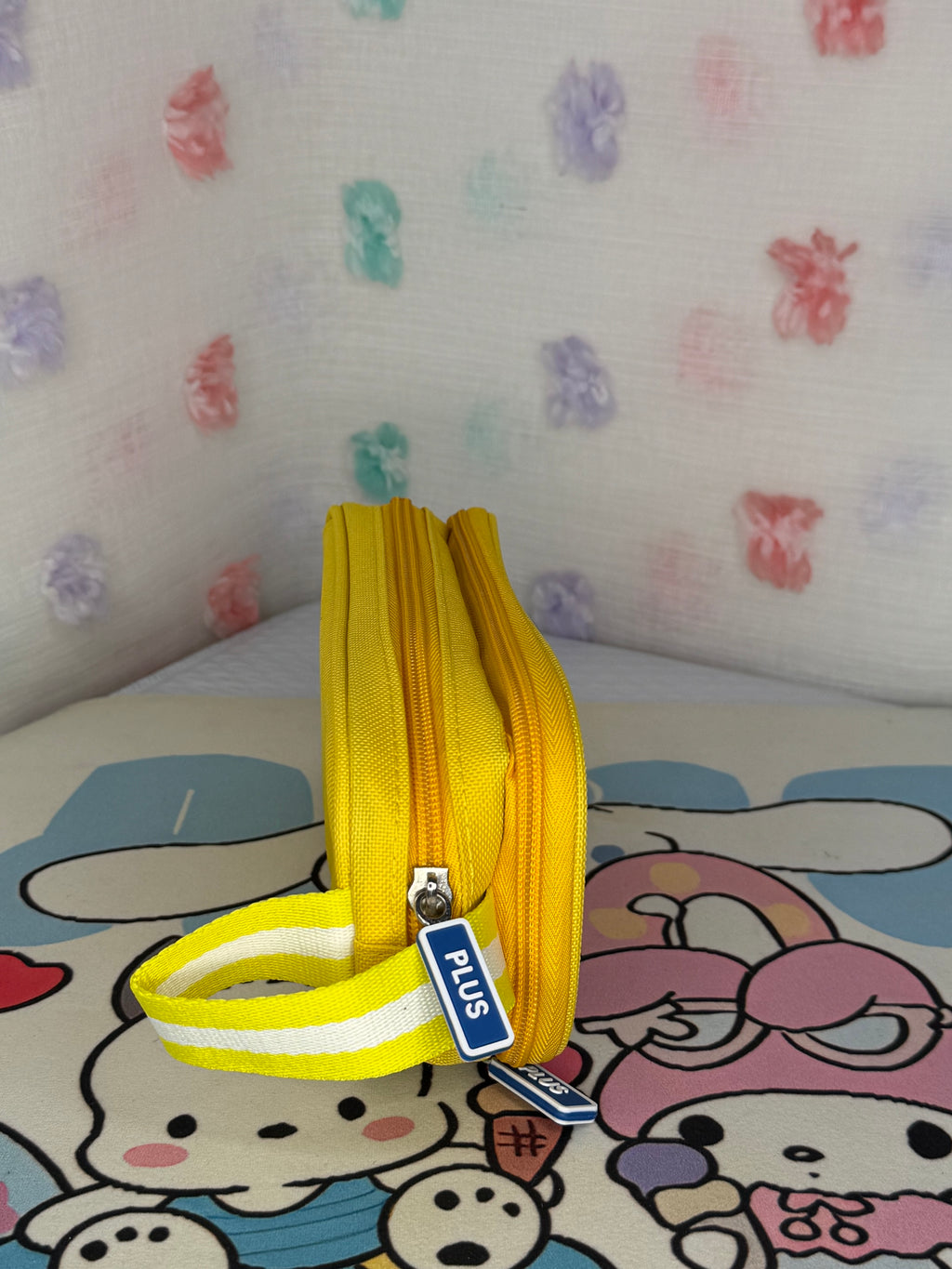 Pokémon Waterproof Pencil Case Zip Pouch Pikachu Eevee Yellow Multicolor