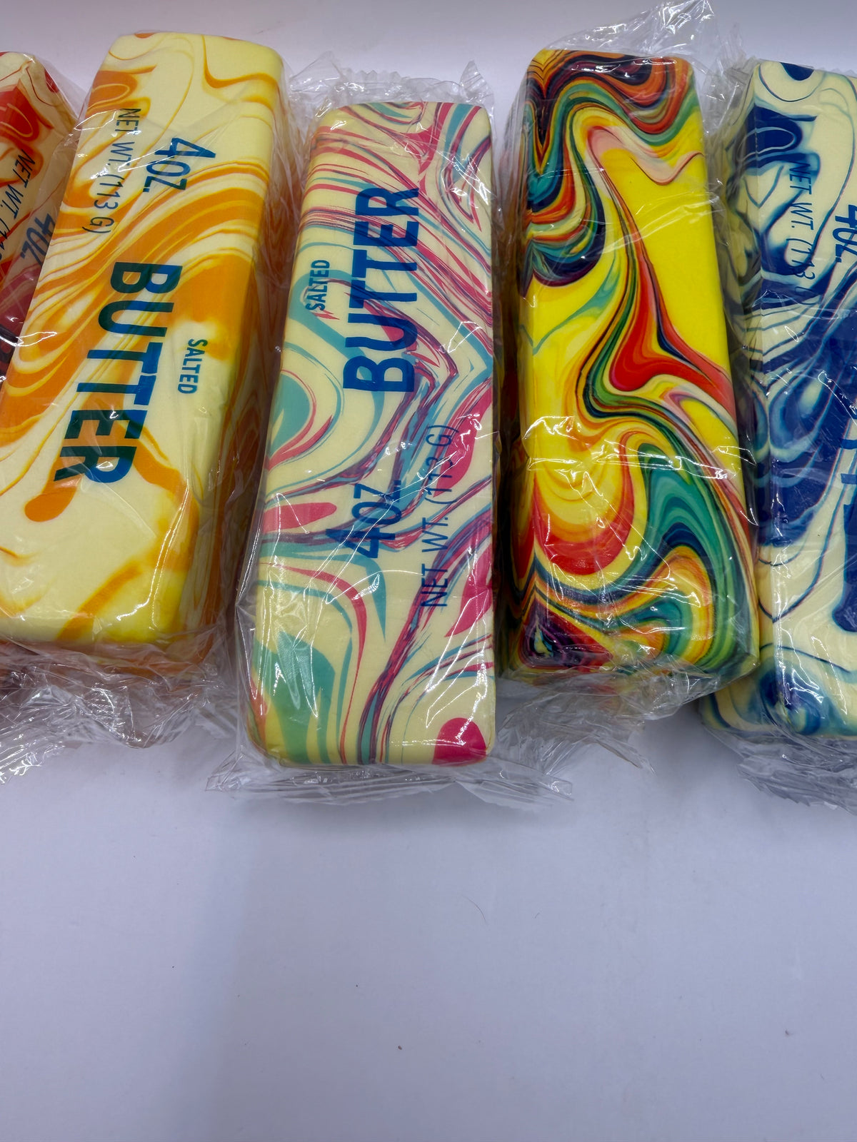 Squishy Butters Slow Rise Random Color Tie Dye