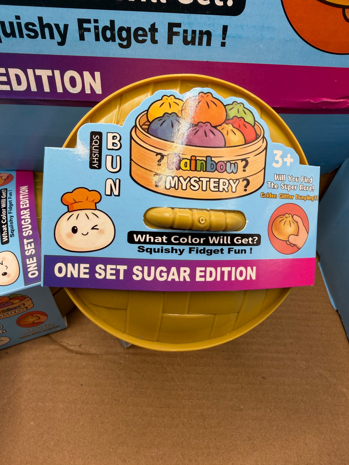 Light up Rainbow Mystery Sqishy Halloween Dumpling