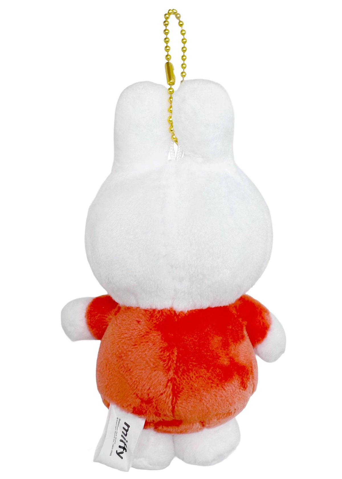 Miffy Orange Plush Mascot Keychain