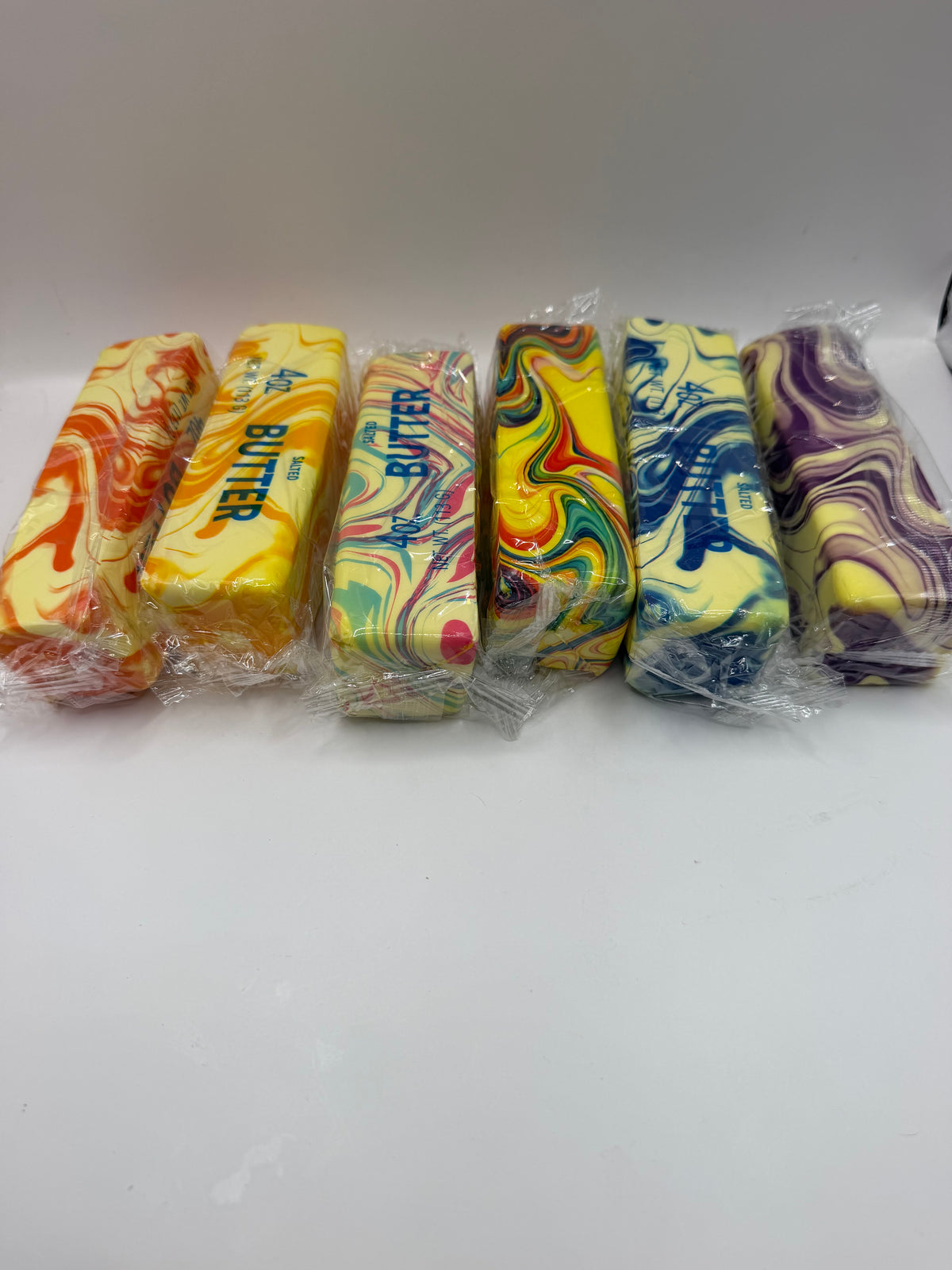 Squishy Butters Slow Rise Random Color Tie Dye