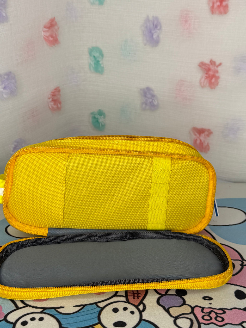 Pokémon Waterproof Pencil Case Zip Pouch Pikachu Eevee Yellow Multicolor