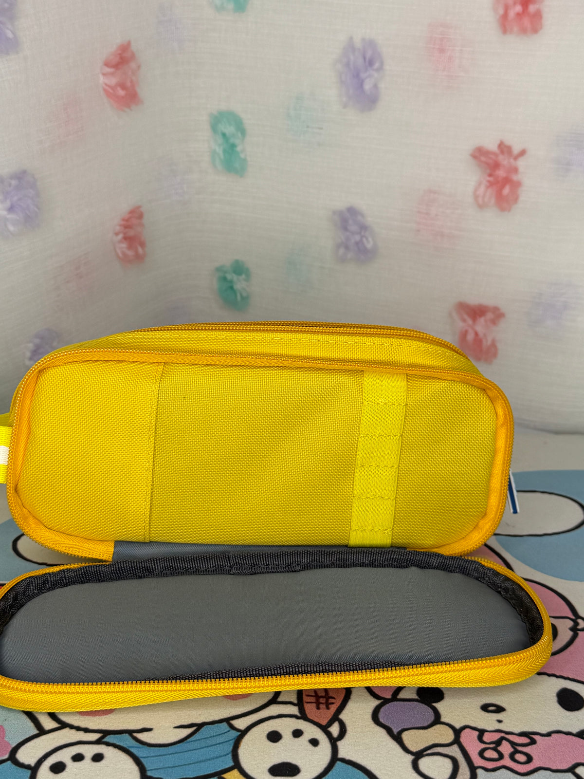 Pokémon Waterproof Pencil Case Zip Pouch Pikachu Eevee Yellow Multicolor