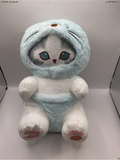 Mofusand Gray Cat In Seal Costume Plush 11" Very Soft