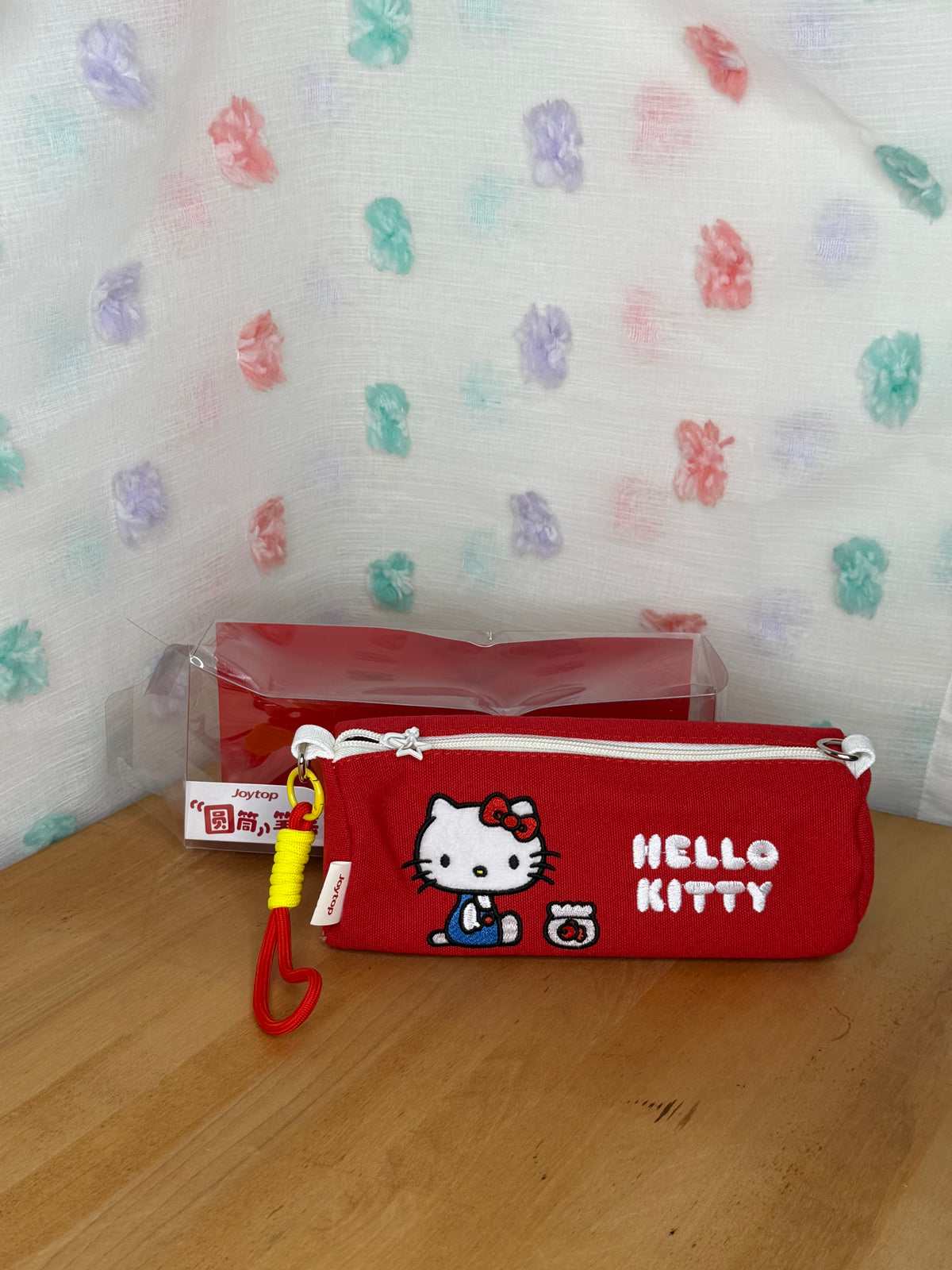 Joytop Hello Kitty Pencil Case Red
