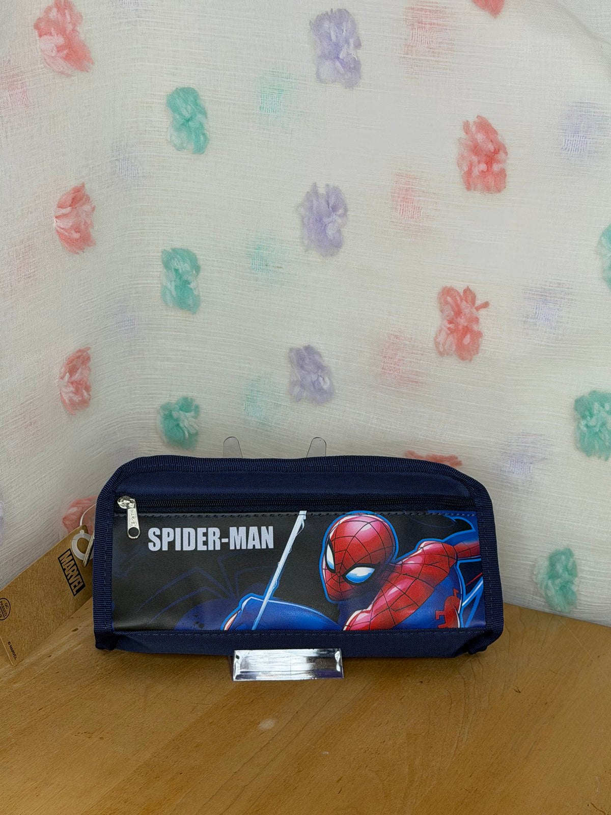 Spider-Man Pencil Case Pouch Navy Marvel