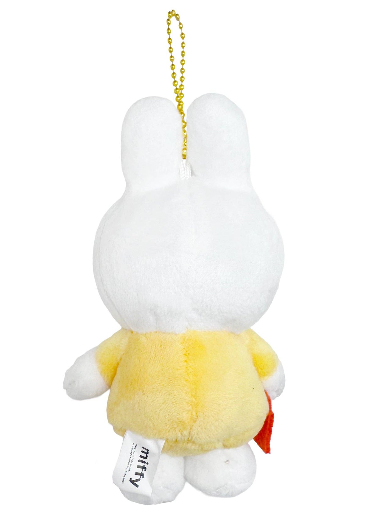 Miffy Yellow Plush Mascot Keychain
